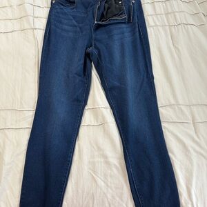 Dark Blue Denim Jeans